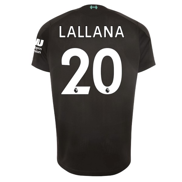 Camiseta Liverpool NO.20 Lallana 3ª 2019/20 Negro
